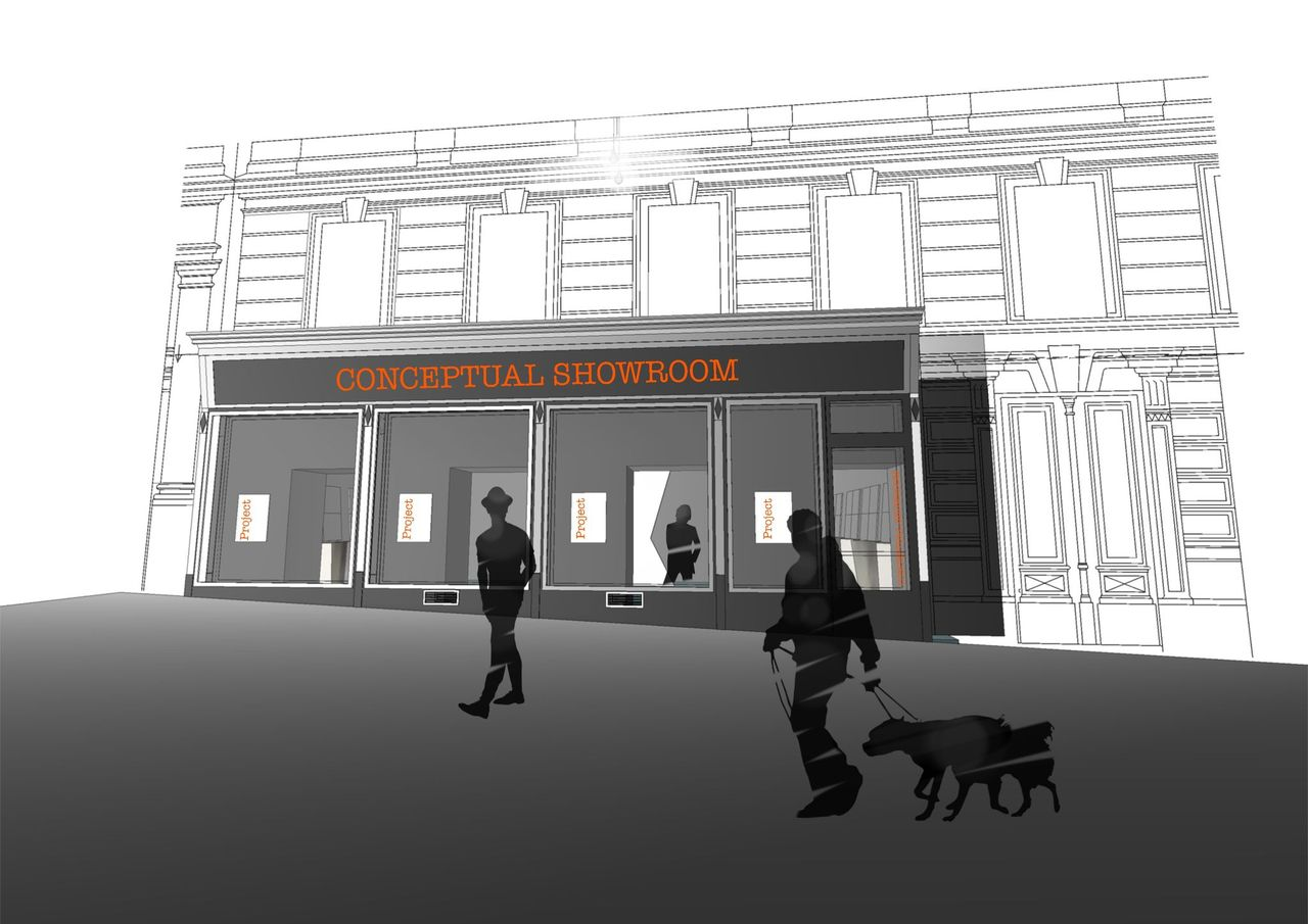 Entwurf Conceptual Showroom
